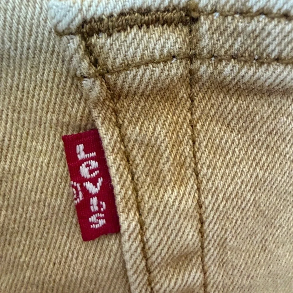Levi's Tan‎ 511 Slim Fit Jeans 34x32 Khaki Denim Streetwear Casual